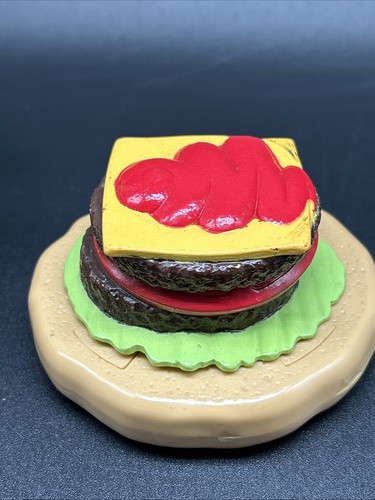 Vintage Fisher Price Fun With Food Hamburger Expanding 1998 - Bild 1 von 5