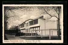 Wyk auf Föhr, Ansichtskarte, Hamburger Kinderheilstätte, Pavillon 