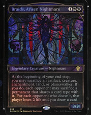 FOIL  Braids, Arisen Nightmare  - DOMINARIA UNITED -  englisch  (nm +)  *Extra*