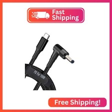 USB C to Slim Laptop Charging Cable Adapter Male Type C to DC Converter 6.5ft 10