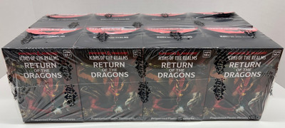 Return of Dragons Booster Brick  8 Boxes Dungeons & Dragons Icons of the Realms
