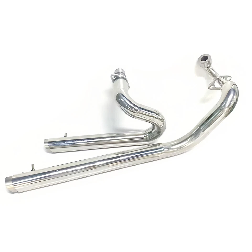 Exhaust Pipe Systems Fit for Yamaha V Star 650 XVS650 V Star 400 XVS400 Dragstar Foto 3 de 4