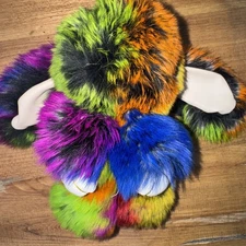 Cute Rabbit Fur Bunny Fluffy Rabbit Keyring Bag Pendant Furry Keychain Gift