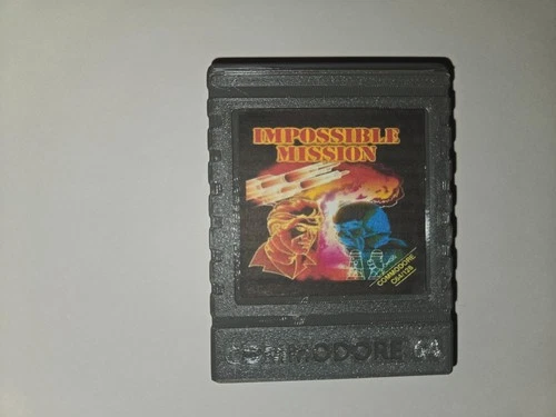 Impossible Mission 1984 EPYX (Commodore 64/128) Cartridge
