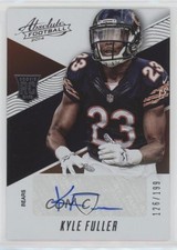 2014 Panini Absolute Rookie Auto 126/199 Kyle Fuller #163 Auto 0r4