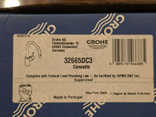 Grohe 32665DC3 Concetto Pull-Down Kitchen Faucet Dual Spray Super Steel Infinity