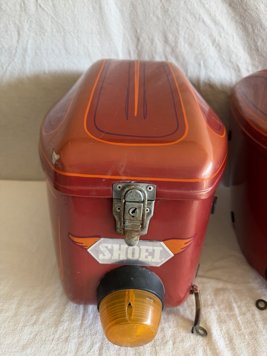 Vintage Shoei Saddlebags & Luggage Trunk Custom Paint (PLEASE READ