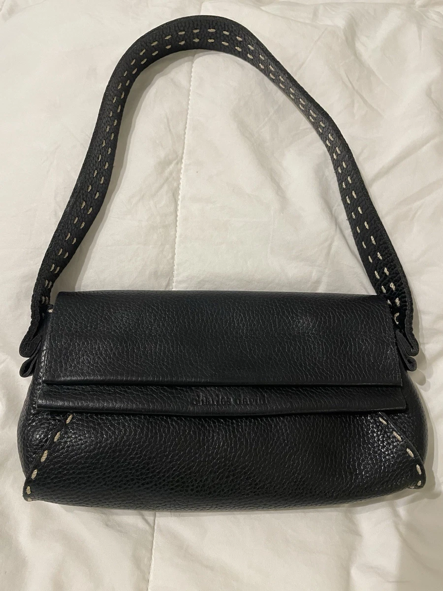 Nwt -Joan & David Black Quilted Women’s Bag  Handbag Winter Accessory CHARLES DAVID Bags & Handbags for Women for sale - eBay main image 2