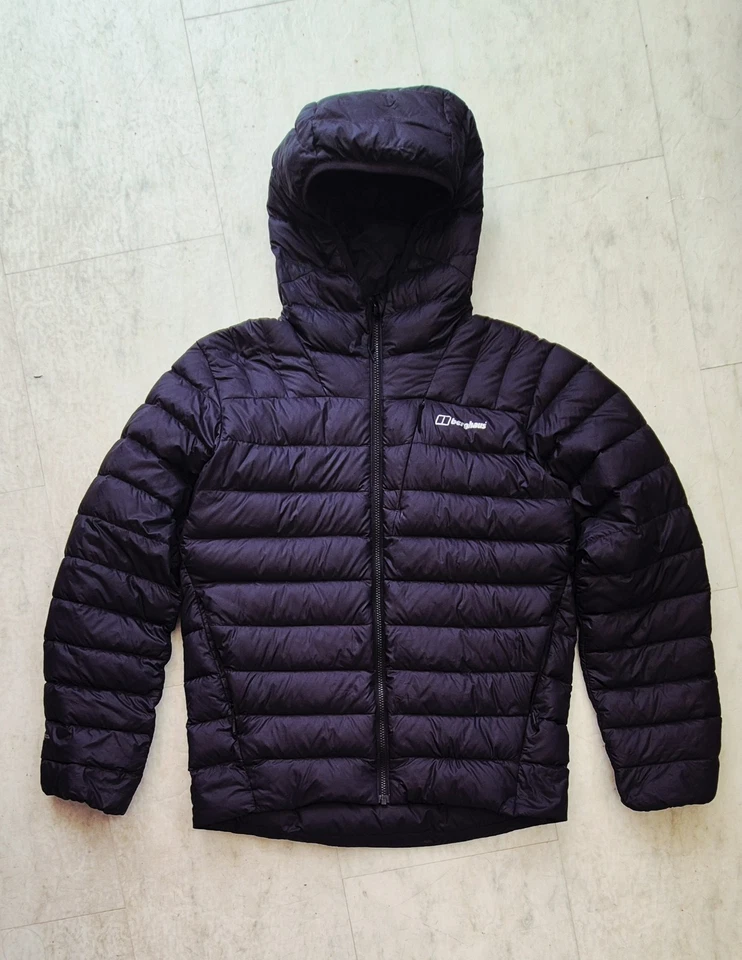 Berghaus Nitherdown Insulated Down Jacket Navy, Men's Size M RRP New £200 - Image 2 of 4