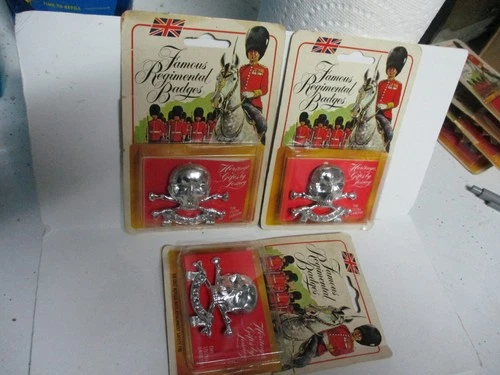 Matchbox Lesney Regimental Badge "71/21st Lancers"", card, AUCTION FOR ONE