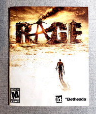 Rage Instruction Manual Only - PS3 PlayStation 3