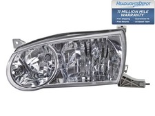 Fits 01-02 Toyota Corolla Headlight Headlamp Left Driver Side Halogen To2502133