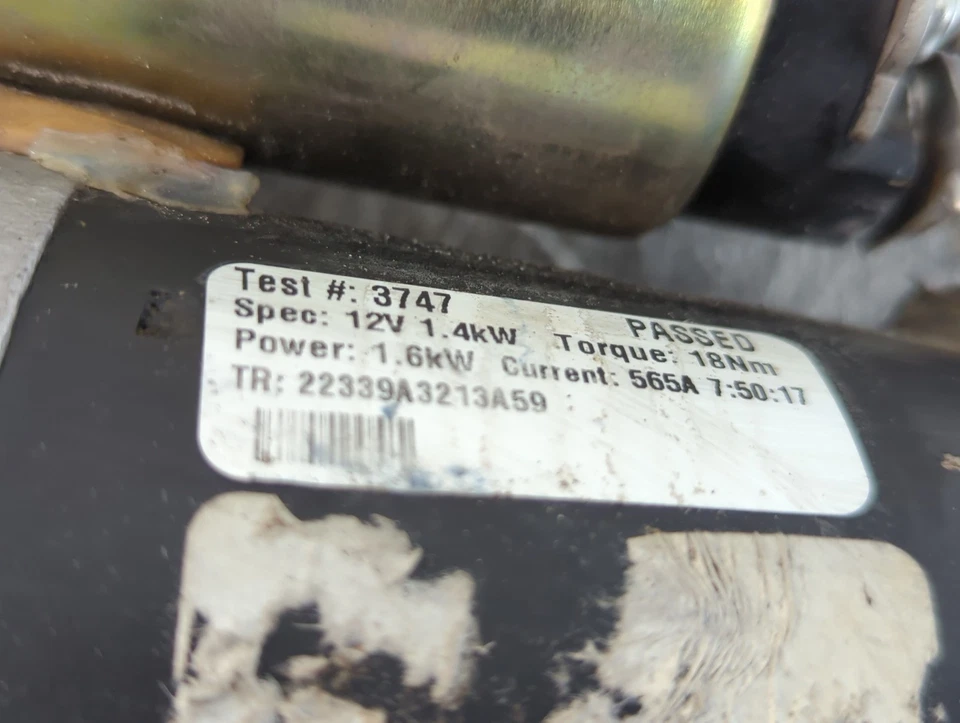 1992-1997 Mercury Sable Car Starter Motor Solenoid Oem QLPZR - Image 2 of 4