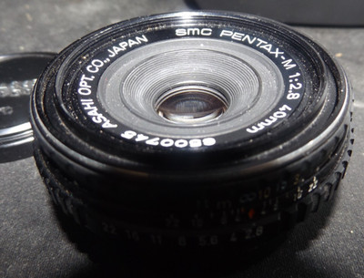 SMC Pentax-M 1:2,8/40 mm   Pancake   defekt ?