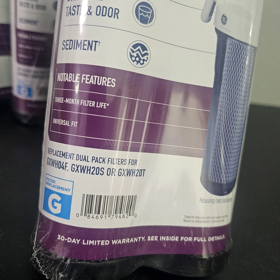 12FILTERS GE Universal Whole House Replacement Water Filter Cartridge FXWTC 6pak - Image 4 of 4