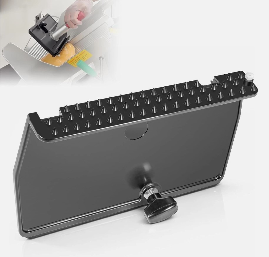 Remnant Holder With Knob Assembly For Bizerba Slicer SE12 SE12D GSP GSPG V12 VS1