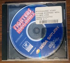 FIGHTERS MEGAMIX (Sega Saturn, 1997) - Disc Only, Ex-Rental, Tested