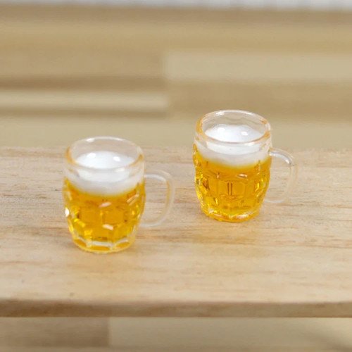 RC 1/10 1/12 Scale Accessories BIERKRÜGE MIT Bier (4) GLAS - Bild 14 von 15
