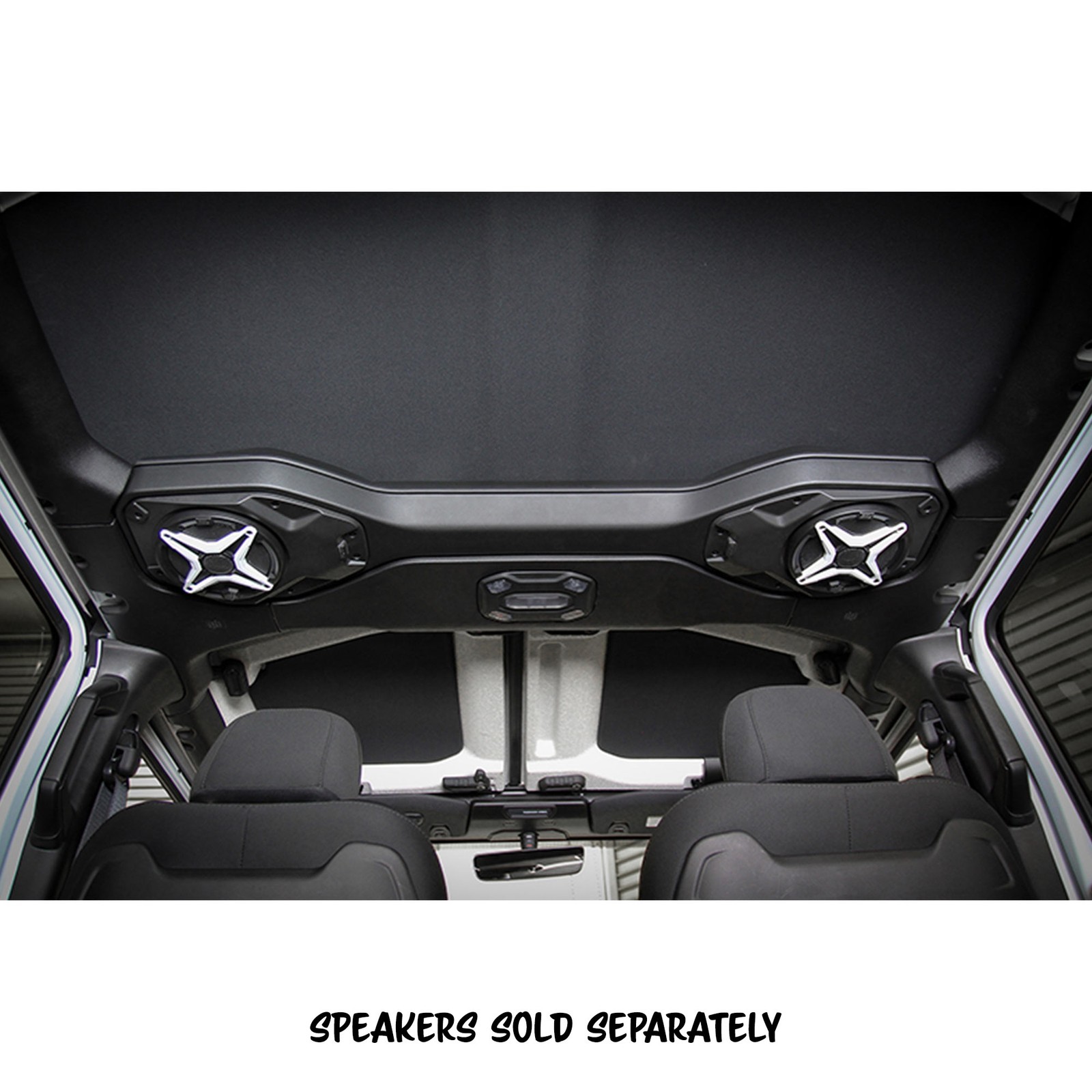 SSV Works JJT-SAO65 Jeep Wrangler JL and JT soundbar 6.5in speaker adapter