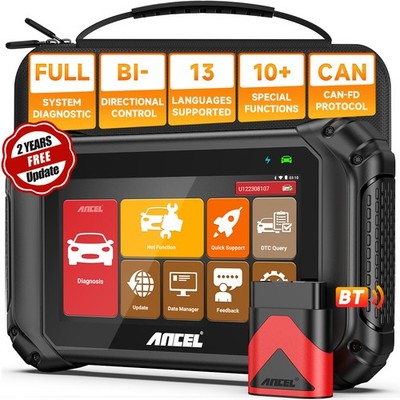 Ancel V5 BT Bidirectional All System OBD2 Scanner Car Diagnostic Tool ABS EPB AT