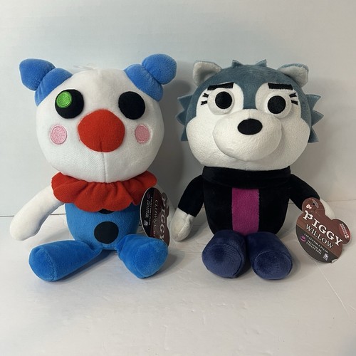 Roblox Piggy Willow & Clowny Plush Set - Picture 1 of 5