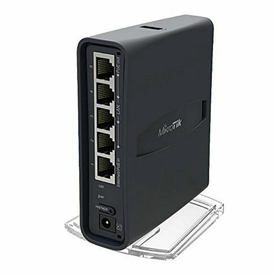 Router Mikrotik RB952Ui-5ac2nD-TC hAP AC Lite Tower Schwarz - Bild 2 von 4