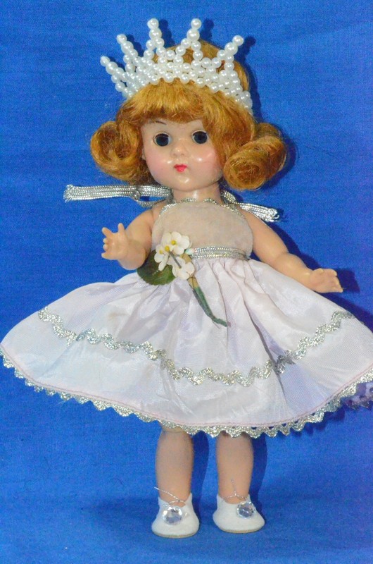 Vintage 8" Vogue Ginny Doll BKW ML "Princess" Tagged Outfit