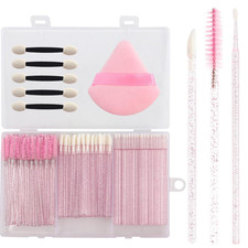Upgrade 206Pcs Disposable Makeup Applicators Kit, Mascara Brush/Lip Applicators/