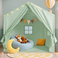Kids Tent, Play Tent with Star Lights, Large Play Tents with 2 Windows, Kids ...