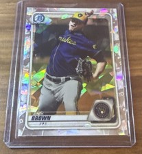 2020 Bowman - Chrome Prospects Zack Brown #BCP-34 Atomic Refractor