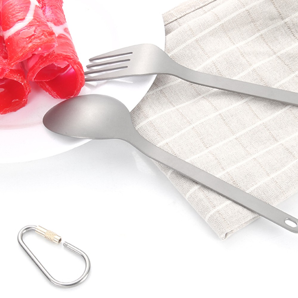 Lixada Lightweight Dinner Fork And Spoon Flatware Cutlery Set For Home
