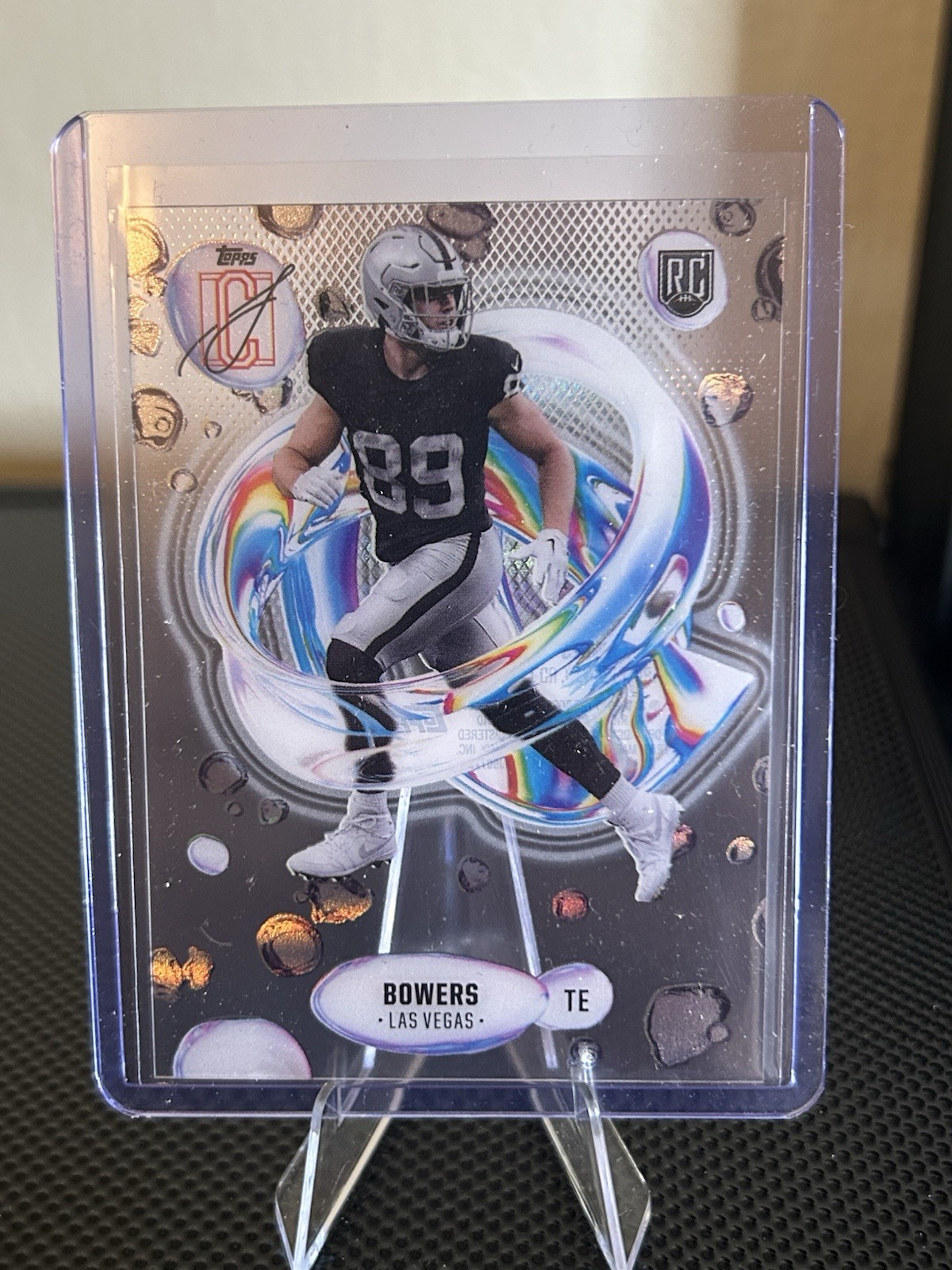 2024 Topps Signature Class #F-6 Brock Bowers Fluidity