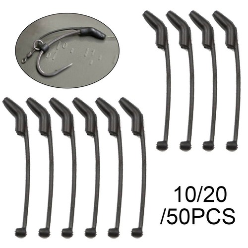 10/20/50 Stck. D Rig Aligner Haar Ronnie Rigs End Tackle,Hakenhüls Gummi