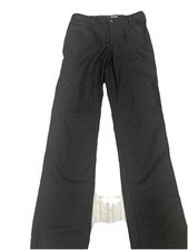 Carhartt Women Canvas Work Pants Rugged Flex Loose Fit Double Front 4 Reg Black