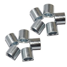 10Pcs/Set Scooter Wheel Sport Skateboard Bushed Bearing Spacer Metal Bushing C