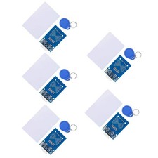5pcs RFID Kit Mifare RC522 Reader Module with S50 White Card and Key...