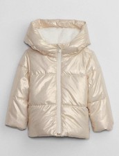 Gap ColdControl Sherpa Puffer Jacket Toddler Size 2