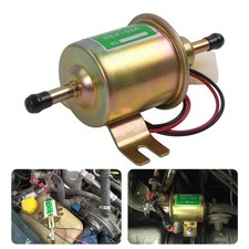 12V Universal Kraftstoffpumpe Benzinpumpe elektrisch Benzin Baumaschinen HEP-02A