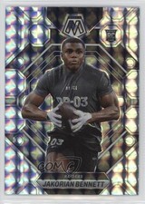 2023 Panini Mosaic Rookies Mosaic Prizm Jakorian Bennett #327 0i76