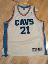 Custom Cleveland Cavaliers Darius Miles Jersey Champion 48 Authentic 