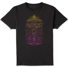 Image of Harry Potter School List Adults T-Shirt | Official Licensed | Black