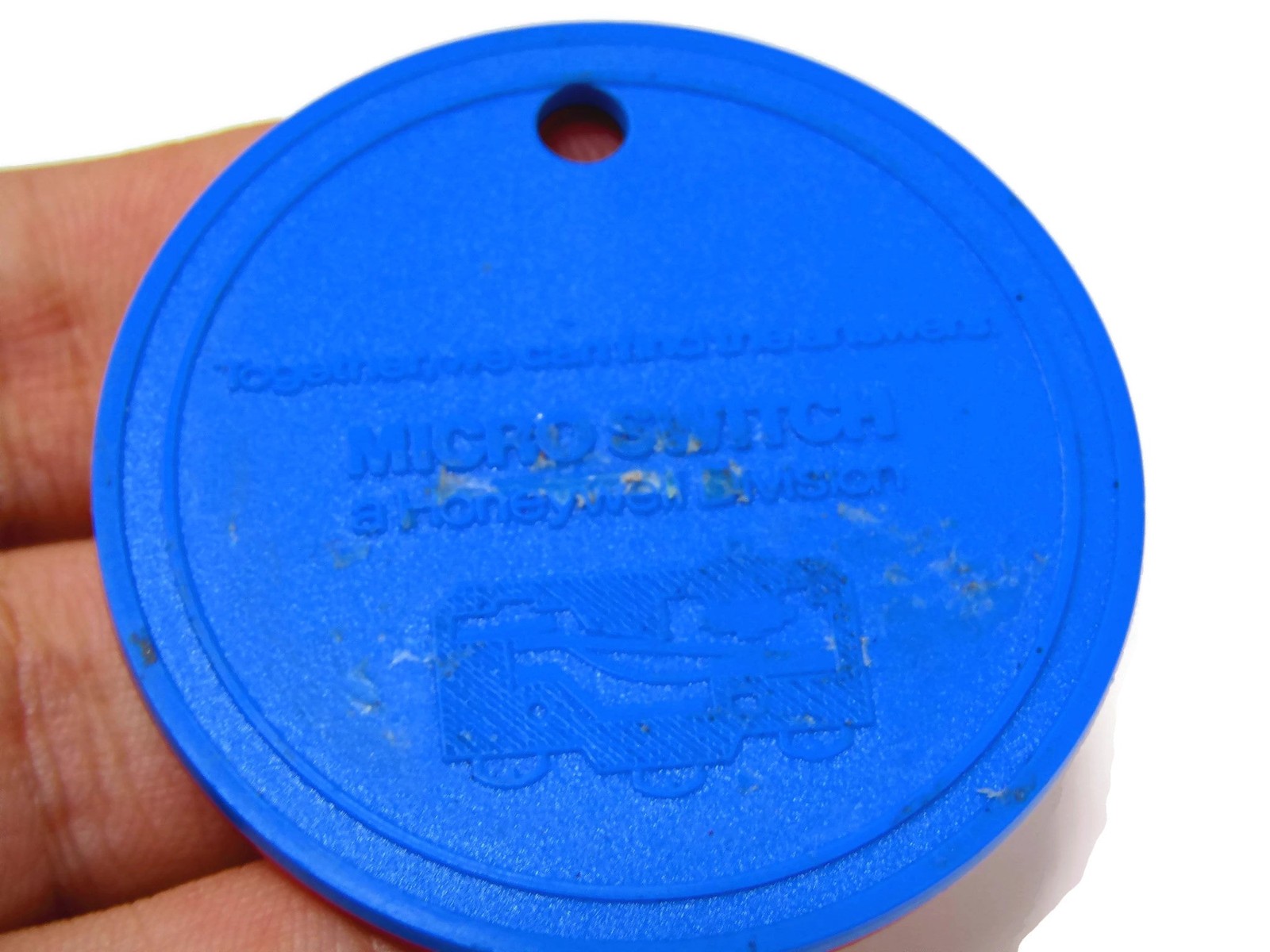 Vintage Keychain: Honeywell 100 Years 1985 Micro Switch