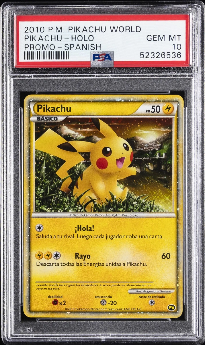 Pikachu World Collection Pokémon TCG Cards for sale | eBay