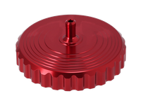 "Cnc Tankdeckel Mit EntlüFtung, \"Sport Optik\", Rot - FüR Simson S50, S51, SR50, S"