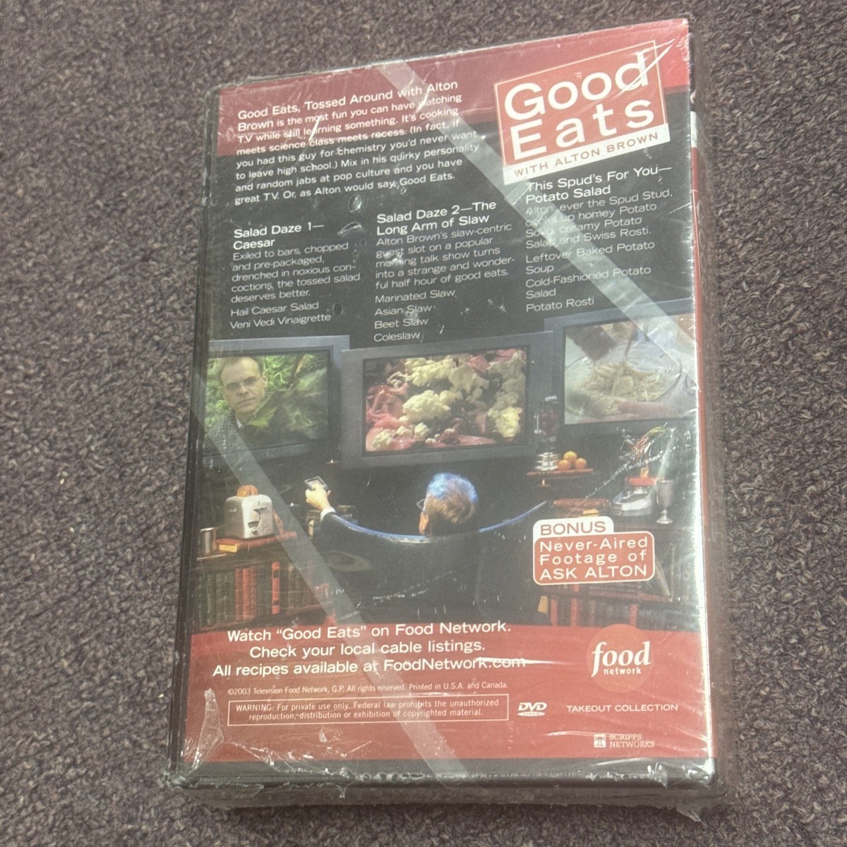 (未使用･未開封品)Alton Brown: Hooked &amp; Cooked [DVD] [Import] Good Eats With Alton Brown: Hooked And Cooked DVD Brand New