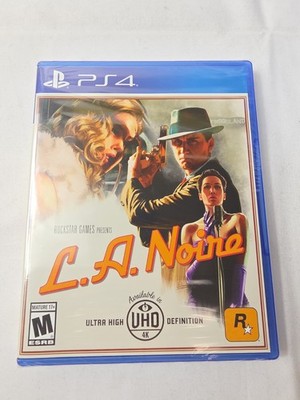 L.A. Noire LA Noire Sony Playstation 4 PS4 Rockstar Games Crime Thriller