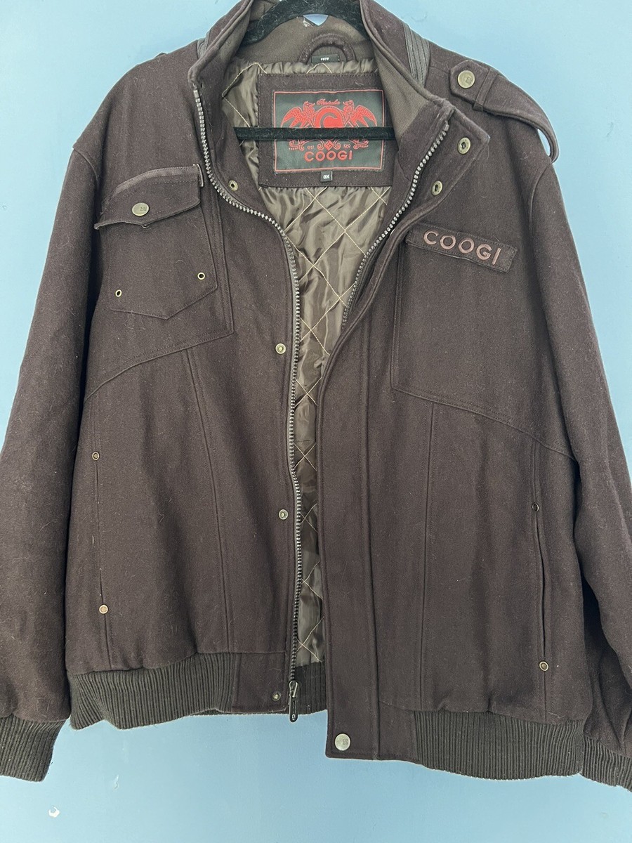 Men's COOGI Australia 1969 Rich Chocolate Brown Coat Size 3x | eBay