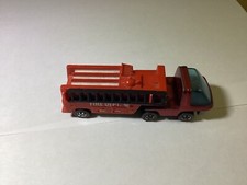 1969 Redline Hot Wheels The Heavyweights Fire Truck Trailer Made In Hong Kong