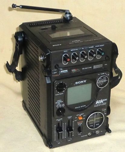 Sony FX-300 Jackal TV FM AM Receiver Cassette Recorder W/Ac Sony FX-300 Jackal TV FM AM Receiver Cassette Recorder W/Ac