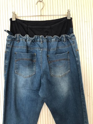 Jean De Grossesse Pour Femme - Taille 48 - Marque Calinkalin - Bleu - Occasion En Très Bon état